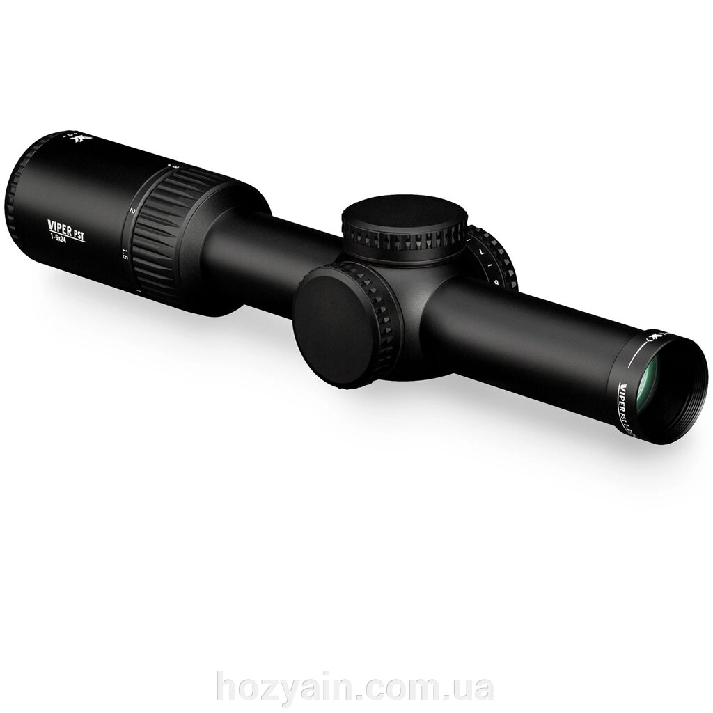 Приціл оптичний Vortex Viper PST Gen II 1-6x24 SFP VMR-2 MRAD IR (PST-1607) від компанії hozyain. com. ua - фото 1