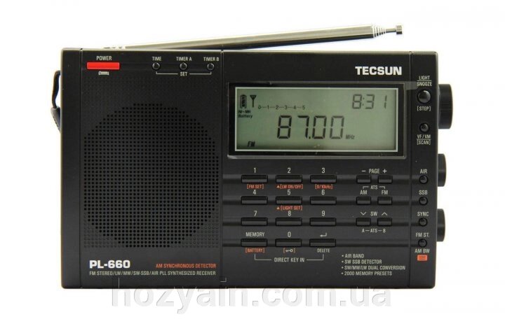 Радіоприймач TECSUN PL-660 від компанії hozyain. com. ua - фото 1