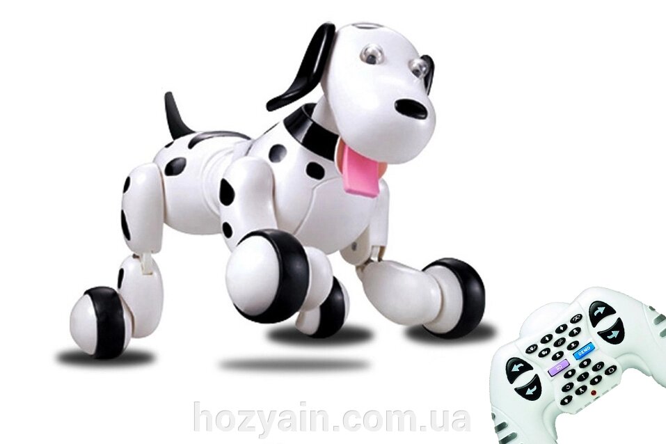 Робот собака на радиоуправлінні Happy Cow Smart Dog (чорний) від компанії hozyain. com. ua - фото 1