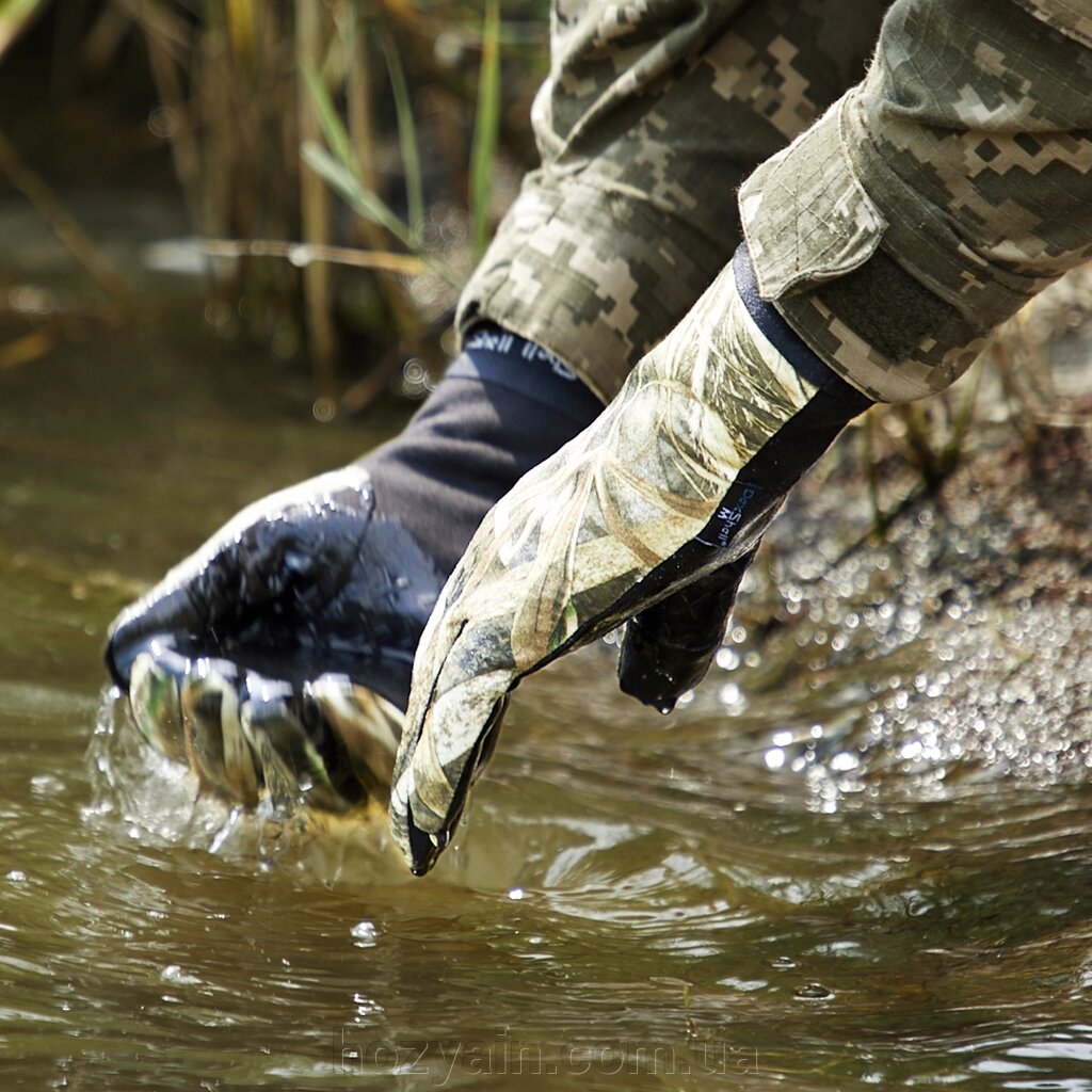 Рукавички водонепроникні Dexshell Drylite Gloves, р-р M, камуфляж від компанії hozyain. com. ua - фото 1