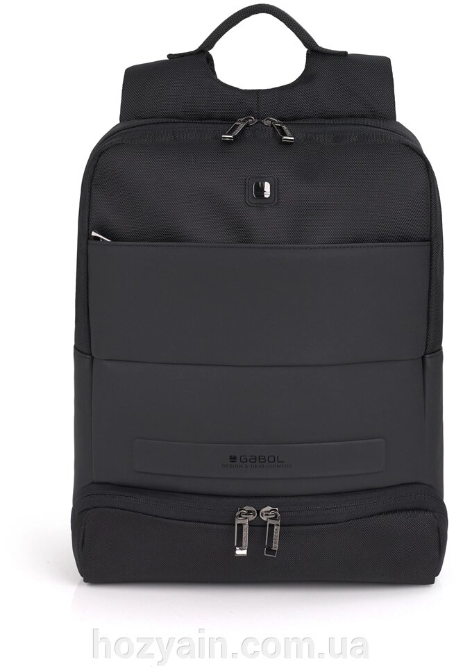 Рюкзак для ноутбука Gabol Expandable Backpack Capital 9/11L Black (413156-001) від компанії hozyain. com. ua - фото 1