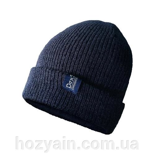 Шапка водонепроникна Dexshell Watch Beanie темно-синя від компанії hozyain. com. ua - фото 1