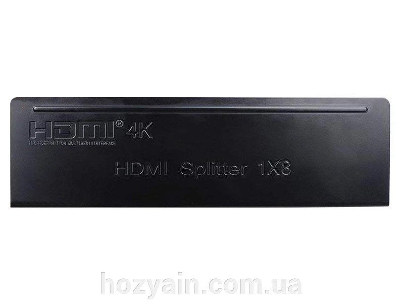 Сплітер PowerPlant HDMI 1x8 V1.4, 4K, 3D (HDSP8-M) CA911516 від компанії hozyain. com. ua - фото 1