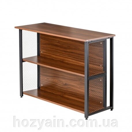 Стелаж DESTINY WALNUT E6323 від компанії hozyain. com. ua - фото 1