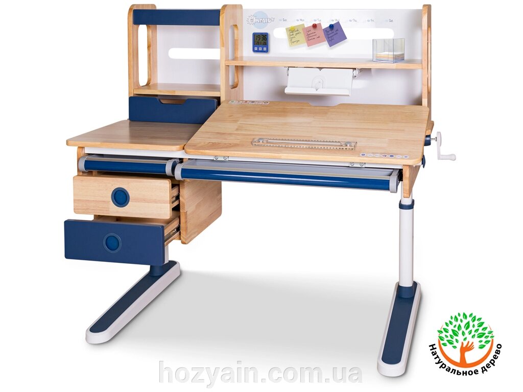 Стіл дитячий Mealux Oxford Wood Max BD-920 Wood BL Max від компанії hozyain. com. ua - фото 1