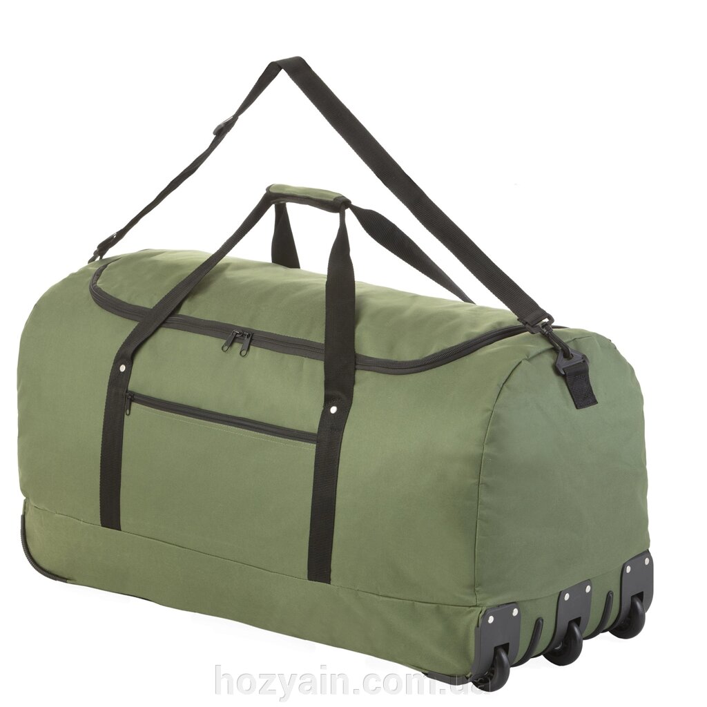 Сумка дорожня на колесах TravelZ Wheelbag 100 Liter Green (603095) від компанії hozyain. com. ua - фото 1