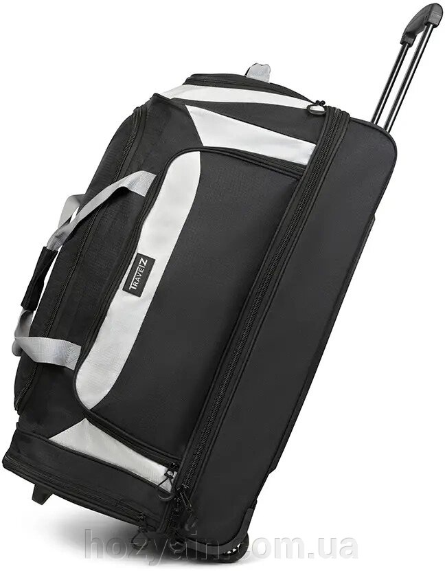 Сумка дорожня на колесах TravelZ Wheelbag Doubleloader black (603098) від компанії hozyain. com. ua - фото 1