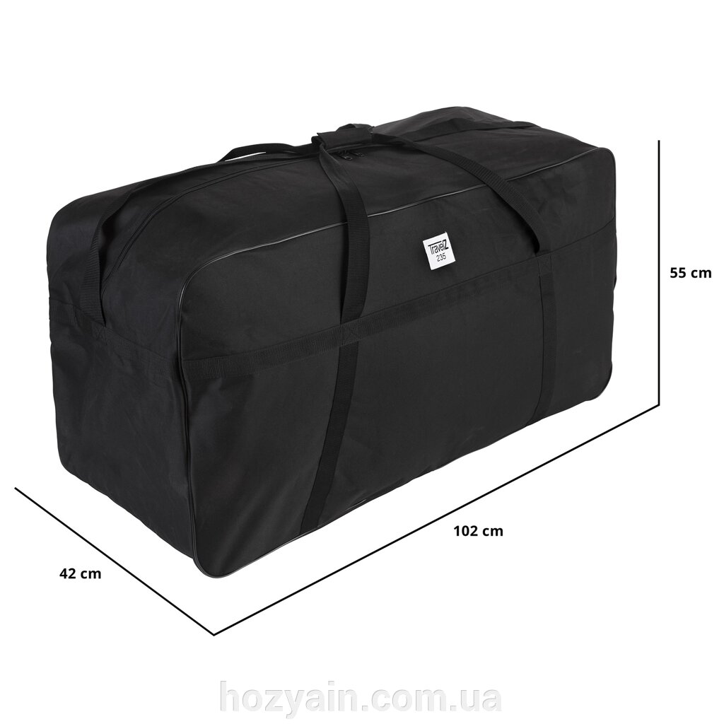 Сумка дорожня TravelZ Bag 235 liter Black (604348) від компанії hozyain. com. ua - фото 1