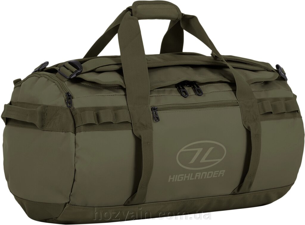 Сумка дорожня водозахисна Highlander Storm Kitbag 45L Olive (DB122-OG) від компанії hozyain. com. ua - фото 1