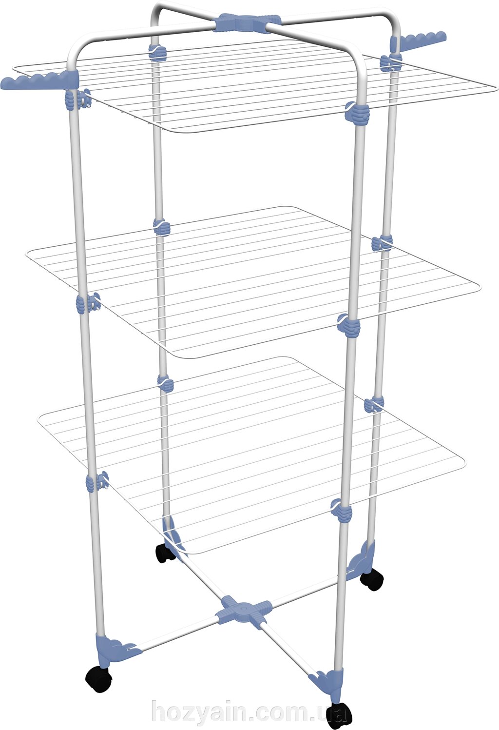 Сушарка для білизни підлогова Gimi Modular 3 Lux (154894) від компанії hozyain. com. ua - фото 1