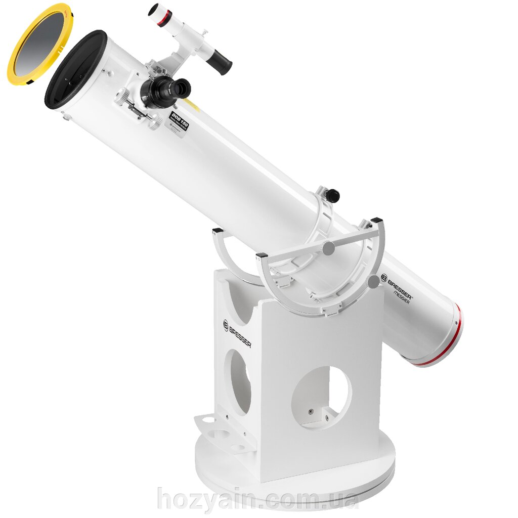 Телескоп Bresser Messier 6" 150/1200 Dobson Planetary з сонячним фільтром (4716416) від компанії hozyain. com. ua - фото 1