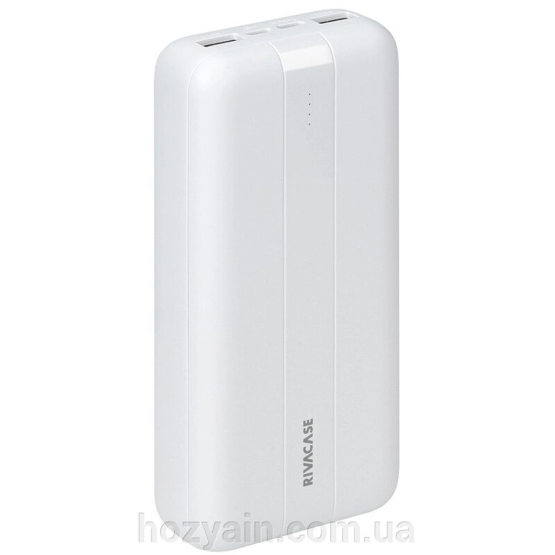 Універсальна мобільна батарея RIVACASE VA2081 20000mAh, USB-C, 2*USB-A PB931071 від компанії hozyain. com. ua - фото 1