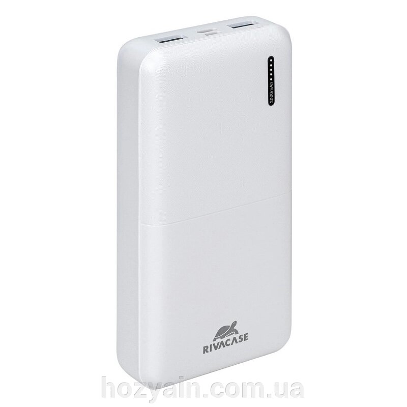 Універсальна мобільна батарея RIVACASE VA2572 20000mAh PD 20W, USB-C, 2*USB-A QC 3.0 PB931088 від компанії hozyain. com. ua - фото 1