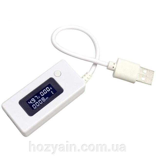 USB тестер ємності, usb вольтметр амперметр Hesai KCX-017 від компанії hozyain. com. ua - фото 1