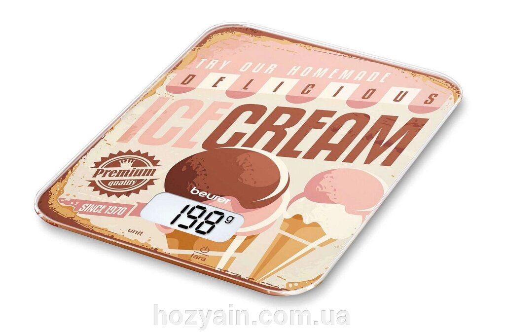 Ваги кухонні KS 19 Icecream від компанії hozyain. com. ua - фото 1