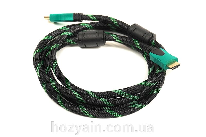 Відео кабель PowerPlant HDMI (M) - HDMI (M), 2.0V, 30AWG, 4K Ultra HD, 2м CA910250 від компанії hozyain. com. ua - фото 1