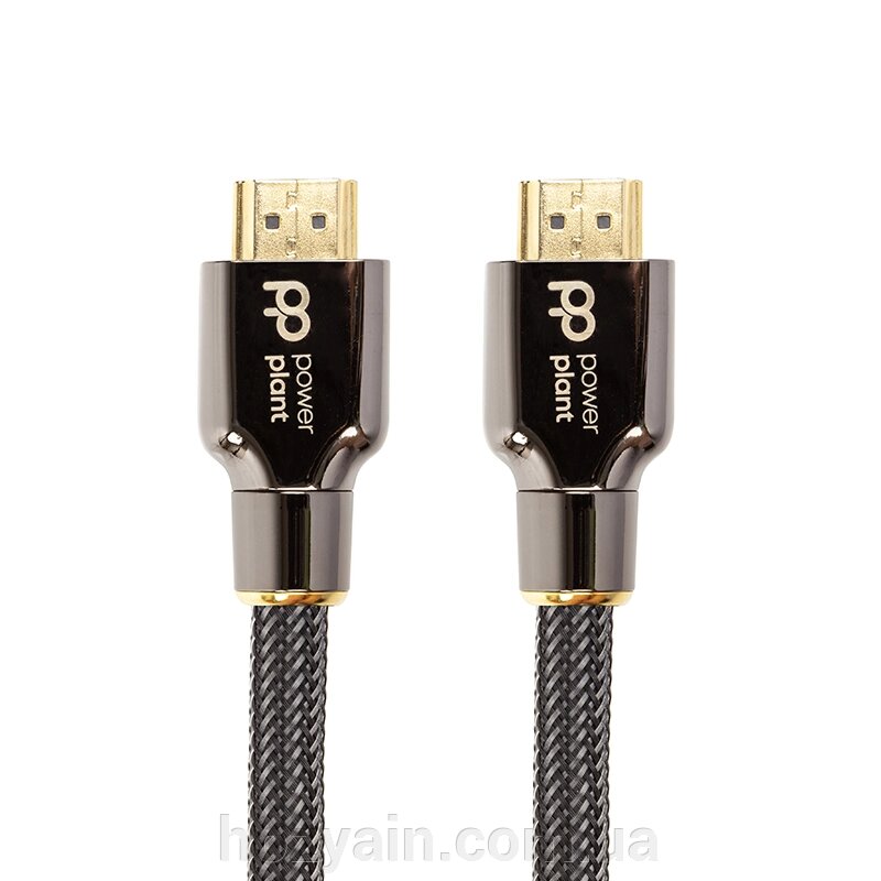 Відео кабель PowerPlant HDMI (M) - HDMI (M), 2.1V, Ultra HD 8K, eARC, 28AWG, 5м CA913220 від компанії hozyain. com. ua - фото 1