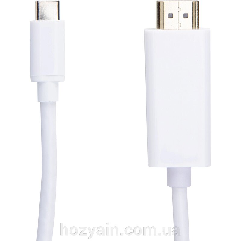 Відео кабель PowerPlant HDMI male - USB Type-C, 1.8м CA910878 від компанії hozyain. com. ua - фото 1