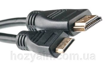 Відео кабель PowerPlant HDMI - mini HDMI, 0.5м, позолочені конектори, 1.3V KD00AS1192 від компанії hozyain. com. ua - фото 1