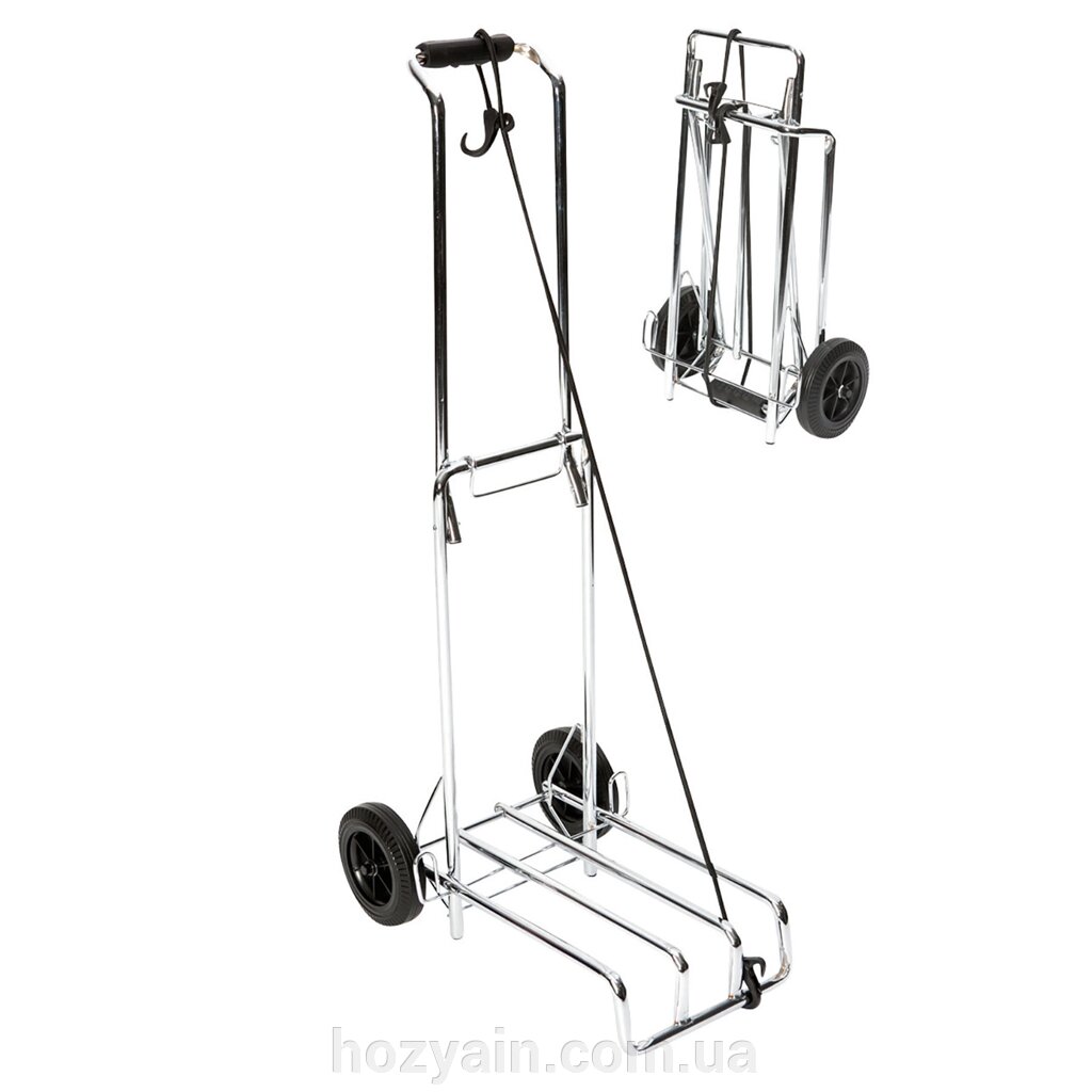 Візок господарський Bo-Camp Luggage Trolley Foldable 40 kg Silver (5267279) від компанії hozyain. com. ua - фото 1