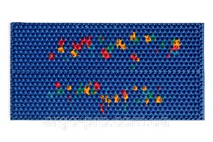 Аплікатор Ляпко Шанс 5,8 Ag, розмір 118х235 (остеохондроз, шийний, грудний відділ, поперек, знімає біль) синій