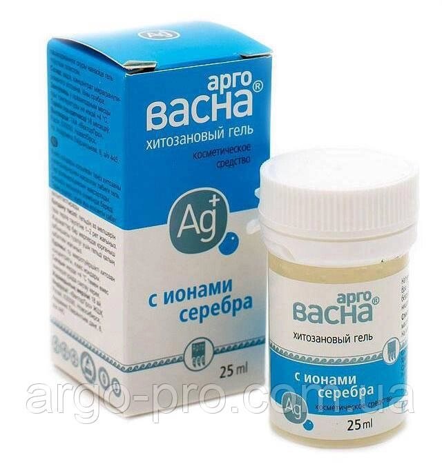 Арговасна хітозановий гель з іонами срібла 25 г (розсмоктує шрами, рубці, рани, трофічні виразки, опіки) від компанії Компанія "АРГО УКРАЇНА" у Вінниці, Полімедел, Ляпко, AD MEDICINE - фото 1
