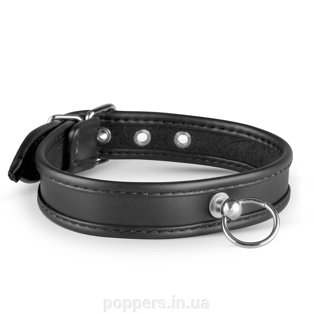 БДСМ-нашийник Connell Collar - Black від компанії Попперс: інтернет-секс шоп - фото 1