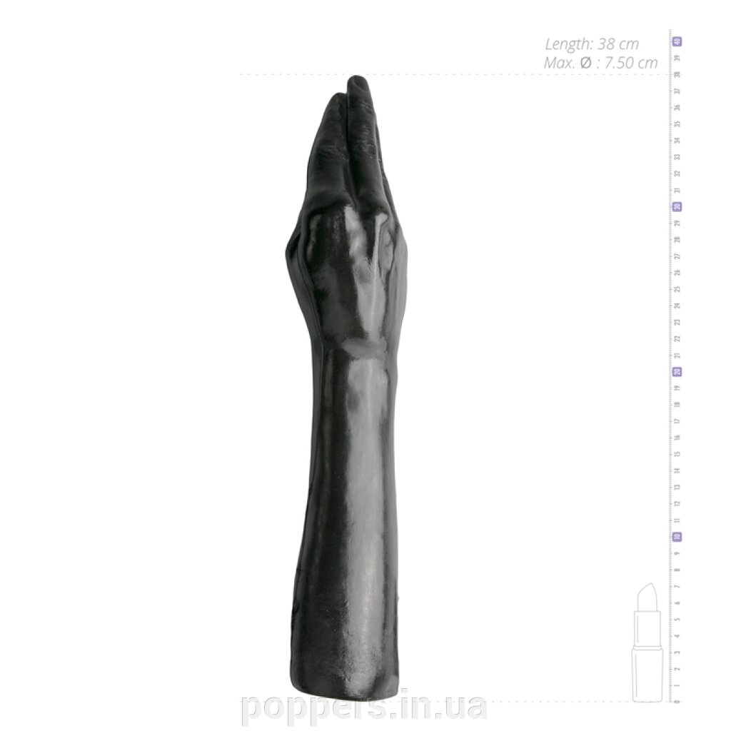 Fisting Dildo 39 cm / Фістинг фалоімітатор 39 см від компанії Попперс: інтернет-секс шоп - фото 1