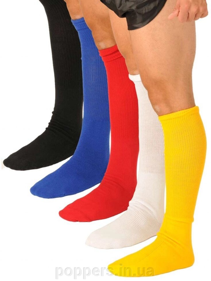 Гольфи - Високі шкарпетки Чорні від компанії Попперс: інтернет-секс шоп - фото 1