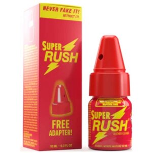 Poppers / попперс Super Rush 10ml (pink) With Adapter в Києві від компанії Попперс: интернет-секс шоп