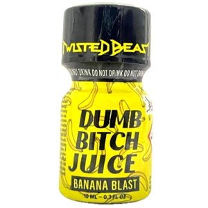 Poppers / попперс Dumb Bitch Juice Banana Blast 10ml UK в Києві від компанії Попперс: интернет-секс шоп