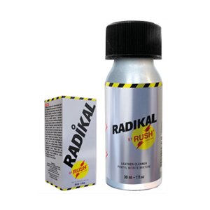 Poppers / попперс Radikal by Rush 30ml (Pentyl) 24ml France в Києві від компанії Попперс: интернет-секс шоп