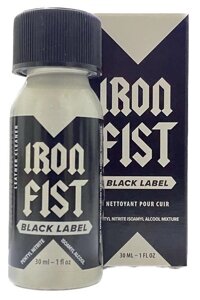 Попперс / Poppers Iron Fist Black Label 24ml Luxembourg PWD в Києві від компанії Попперс: интернет-секс шоп