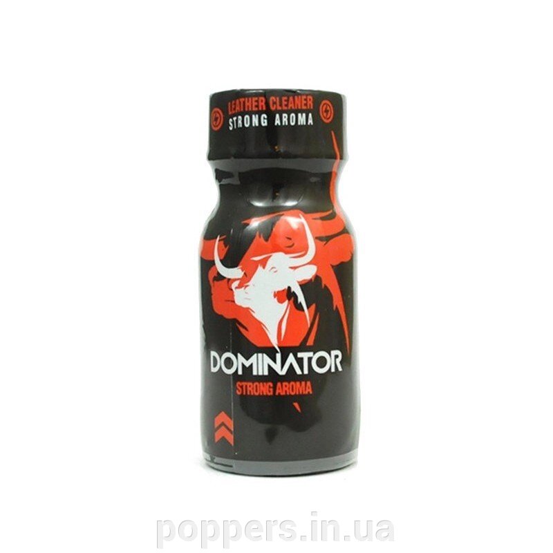 Poppers / попперс dominator black  10 ml France від компанії Попперс: інтернет-секс шоп - фото 1