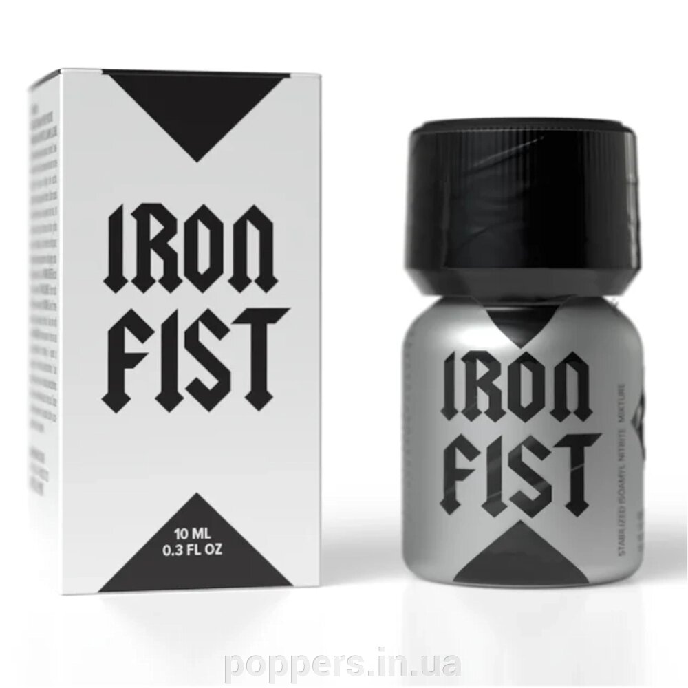 Poppers / попперс IRON FIST 10ml Luxembourg від компанії Попперс: інтернет-секс шоп - фото 1