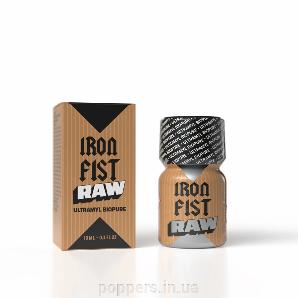 Попперс / Poppers Iron Fist Raw Ultramyl Biopure 10ml Luxembourg від компанії Попперс: інтернет-секс шоп - фото 1