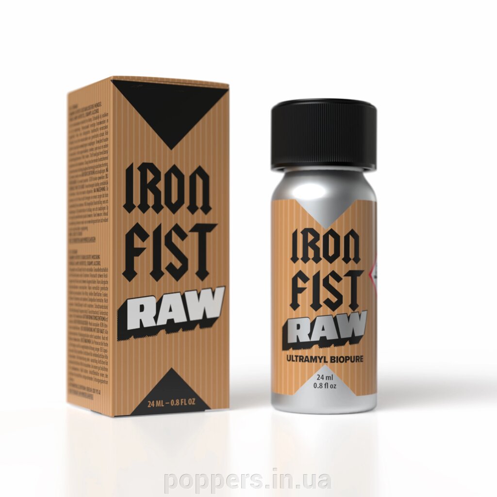 Попперс / Poppers Iron Fist Raw Ultramyl Biopure 24ml Luxembourg від компанії Попперс: інтернет-секс шоп - фото 1