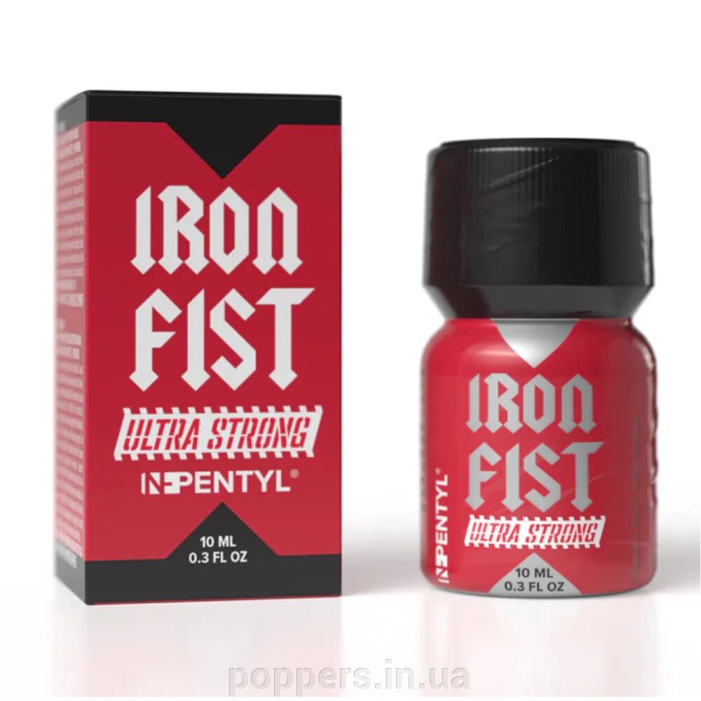 Poppers / попперс IRON FIST Ultra Strong 10 Люксембург від компанії Попперс: інтернет-секс шоп - фото 1