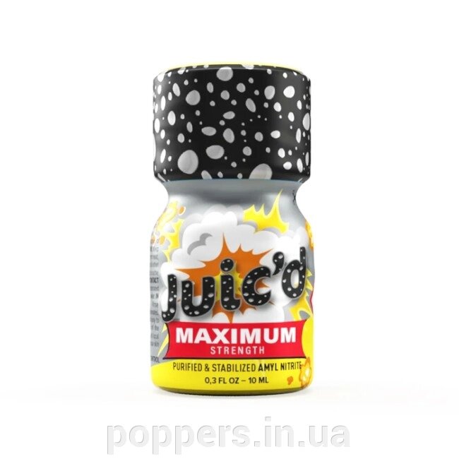 Poppers / попперс Juicd Maximum Strength - 10 мл Luxembourg PWD від компанії Попперс: інтернет-секс шоп - фото 1