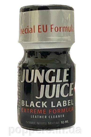 Попперс / Poppers Jungle Juice Black Label Special Formula isoamyl 10ml France від компанії Попперс: інтернет-секс шоп - фото 1