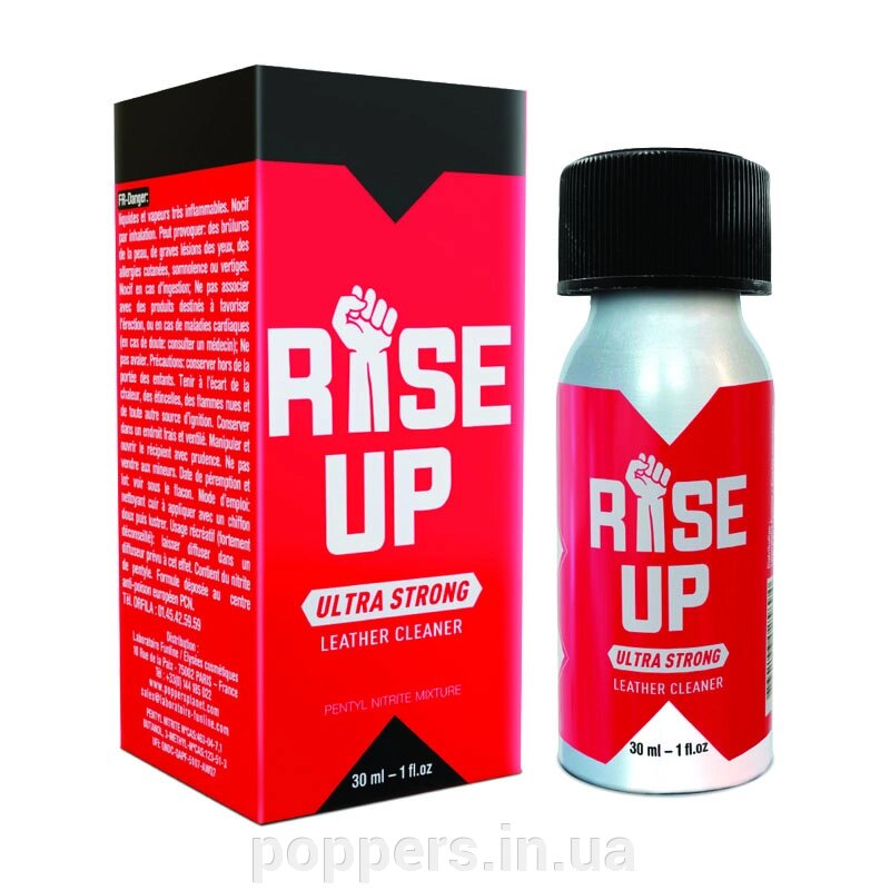 Poppers / попперс Rise Up Ultra Strong 30ml EU від компанії Попперс: інтернет-секс шоп - фото 1