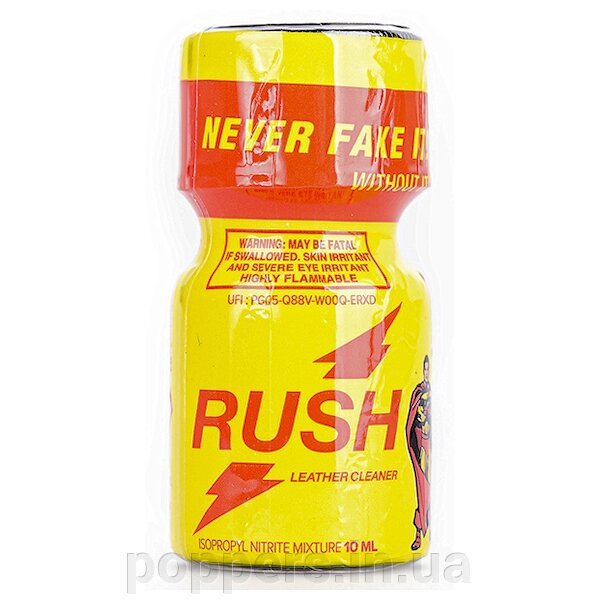 Poppers / попперс Rush 10ml США від компанії Попперс: інтернет-секс шоп - фото 1