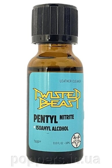 Попперс / Poppers Twisted Beast Pentyl 18ml United Kingdom від компанії Попперс: інтернет-секс шоп - фото 1