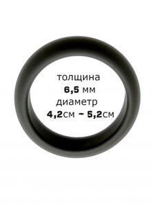 Силіконове ерекційне кільце середнього силікону (6,5 мм; діаметр 42-52 мм)