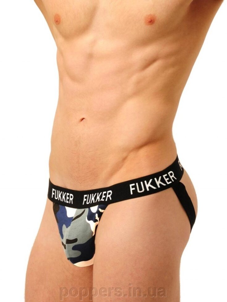 Труси-джоки FUKKER камуфляж від компанії Попперс: інтернет-секс шоп - фото 1