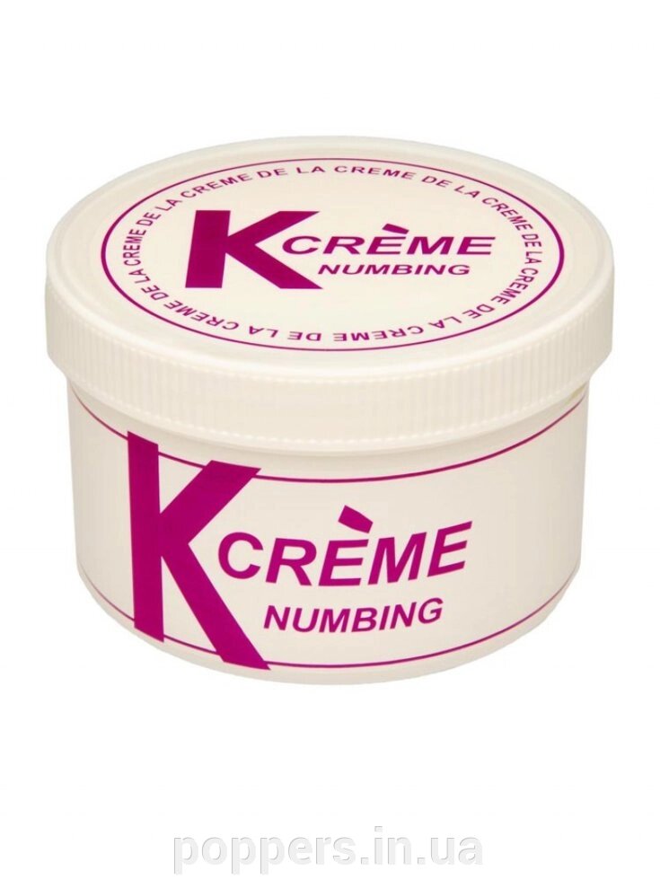 Знеболююча анальна крем-змащення K Creme Numbing 400мл Великобританія від компанії Попперс: інтернет-секс шоп - фото 1