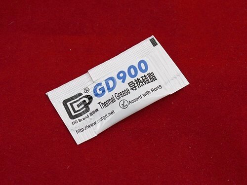 10x Термопаста GD900 0.5г, пакетик, термо паста - акції