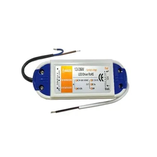 Блок живлення LED драйвер трансформатор AC-DC 220-12В 36Вт для LED-стрічок - інтернет магазин