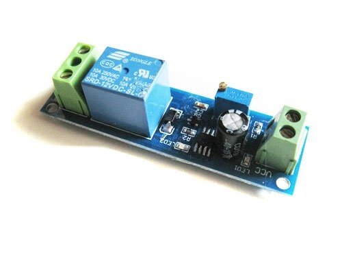 Реле з налаштованою затримкою, 12V  для Arduino - огляд