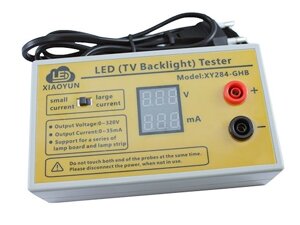 Тестер світлодіодів LED ламп підсвічування РК ТВ, автоматичний, 0-320В